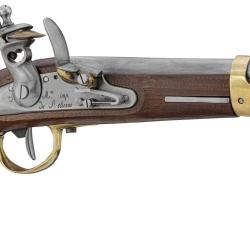 Pistolet An IX &agrave; silex cal.69