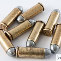 R&eacute;pliques factices balles de pistolet ou carabine .45 USA 1880