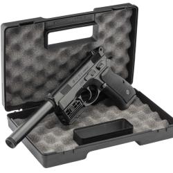Pack airsoft CZ75D CO2 + mallette + laser + silencieux