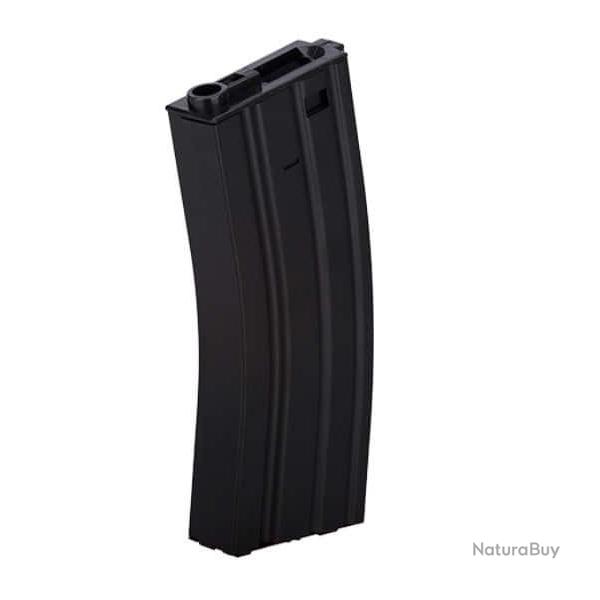 Chargeur Hi-cap m�tal 300 billes pour M4 AEG tan
