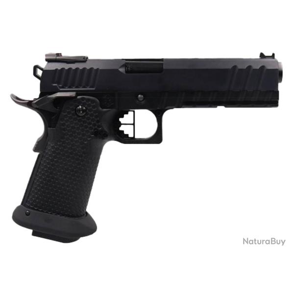 R�plique airsoft GBB HX2033 SEMI / FULL AUTO Noir gaz 1.0J