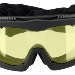 Masque s&eacute;rie AERO Thermal noir jaune