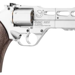 R&eacute;plique Airsoft revolver CO2 CHIAPPA RHINO 50DS 0,95J argent