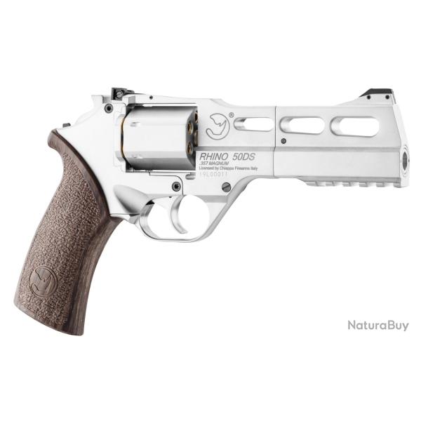 R�plique Airsoft revolver CO2 CHIAPPA RHINO 50DS 0,95J argent