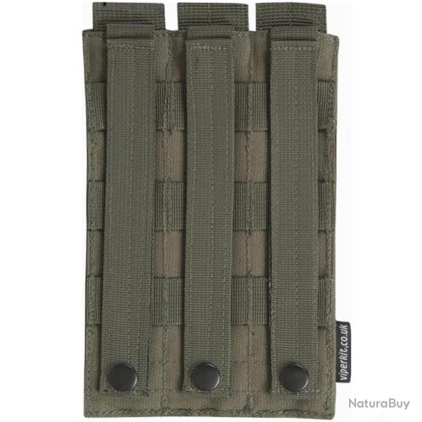 Poche Molle triple chargeurs ARP9 et PM5 Viper vert