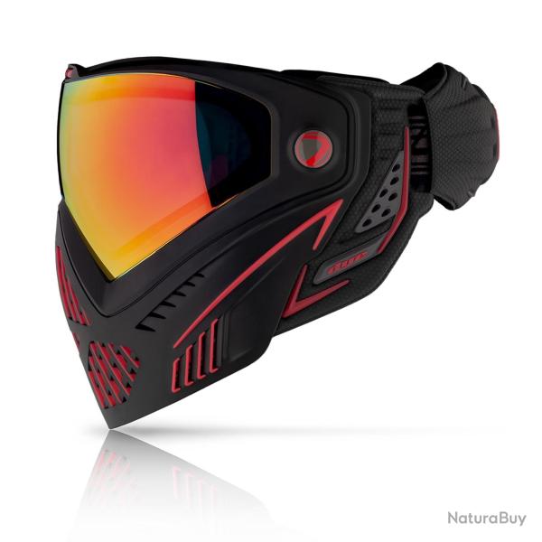 Masque Dye I5 thermal Fire Noir/Rouge 2.0
