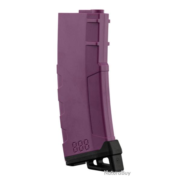 Chargeur Mid-cap Speed 130 billes pour M4 AEG VIOLET