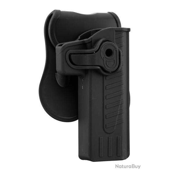 Holster rigide Quick Release pour Hi-Capa Droitier Noir