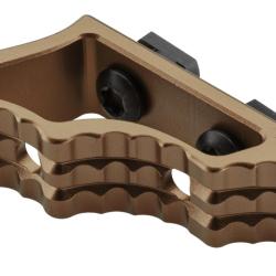 Angle Grip Aluminium CNC M-LOK / Keymod TAN