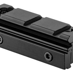 Rail adaptateur 11mm vers 20mm 3 slots