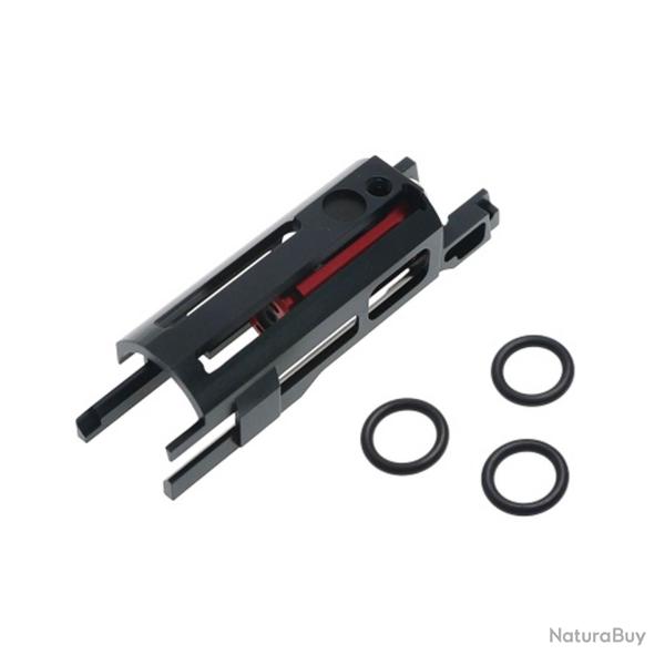 Cage nozzle en aluminium B01 Dynamic blowback Housing pour Hi-Capa NOIR