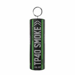 Fumig&egrave;ne TP40 &agrave; goupille sup&eacute;rieure Noir Vert