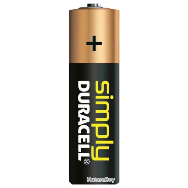 Piles alcalines AA LR6 1,5 volt - Duracell AA LR6