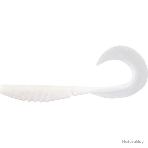 X LAYER CURLY 5" - SOLID WHITE