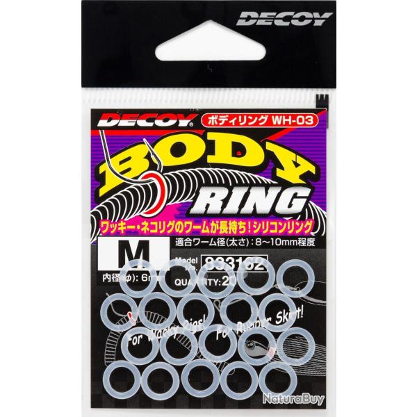 WH 03 BODY RING - M - 6 mm (20/pck)
