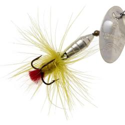 CUILLERE DELUXE DRESSED FLY PMF-SY - SILVER YELLOW - 2 (10/pck)