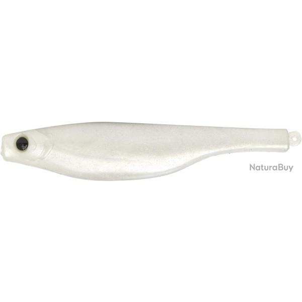 DARTSPIN 3.5' ROUND JIGHEAD 7gr (zinc) - WHITE / CHARTREUSE