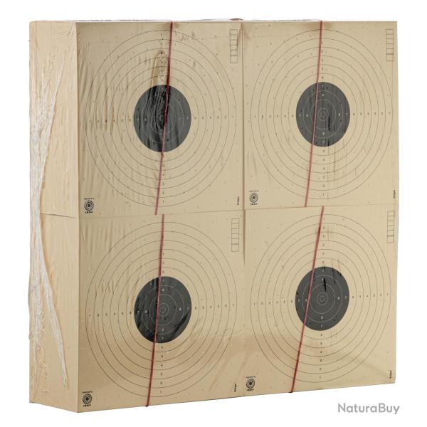 1000 cartons-cibles 17 x 17 cm