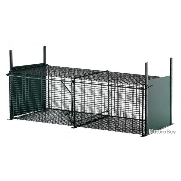 Bo�te � fauves pliante 2 entr�es, Cage 100 cm