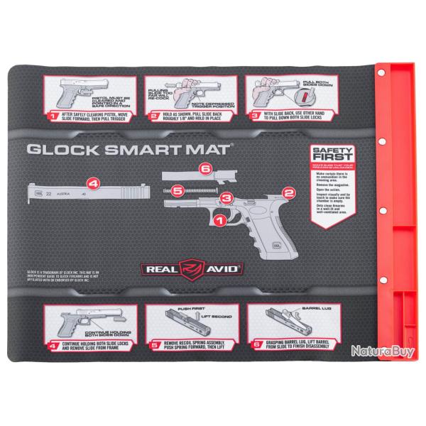 REAL AVID Tapis de d�montage Glock, Tapis de d�montage Glock