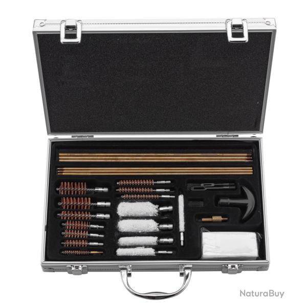 Coffret de nettoyage pour canons armes d'�paule et de poings, Valise de nettoyage
