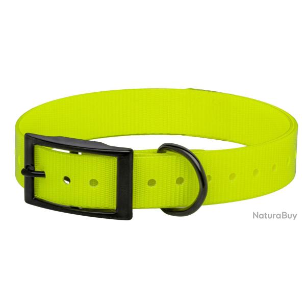 Collier Biothane Biogold HI-FLEX Sangle polyur�thane extrud� 650x25x2mm Jaune