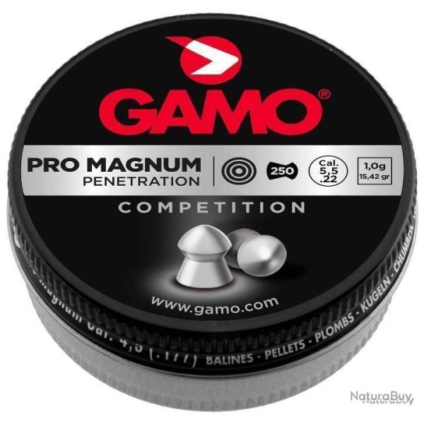 Plombs Pro Magnum - Penetration 5,5 mm - GAMO