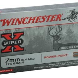 Winchester cal. 7 mm Rem Mag 150gr Power point bte de 20
