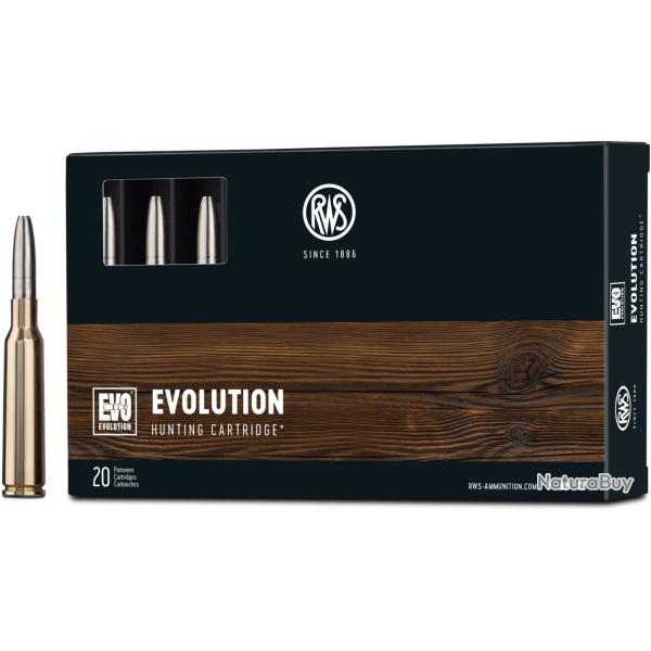 RWS Cal. 8x57 jrs 201gr Evolution bte de 20
