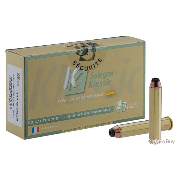 Munition � percussion centrale Benett Cal. 444 Marlin 240gr Pro Hunter HP bte de 20