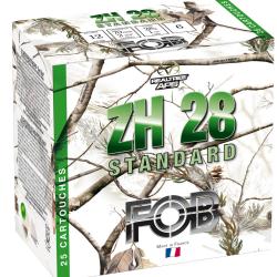 Cartouches Fob ZH 28 Acier Standard Cal. 12 70 bte de 25