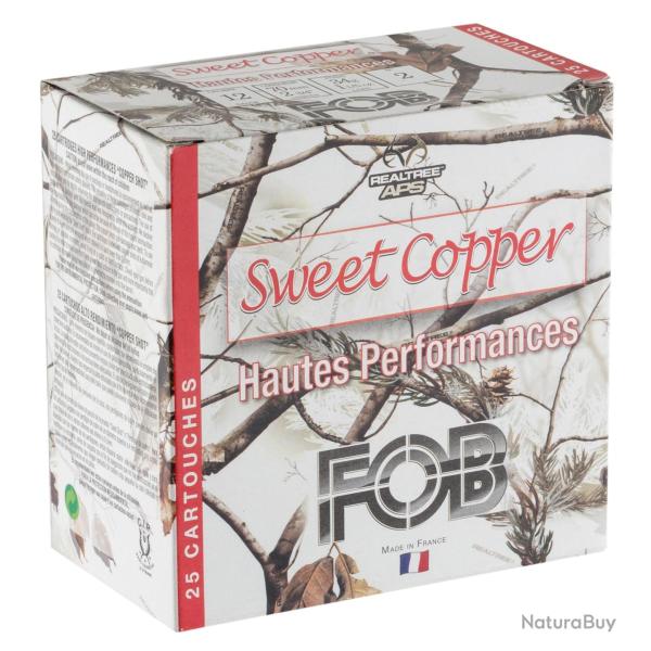 Cartouches Fob �cologiques Sweet Copper Cal. 12 70 bte de 25