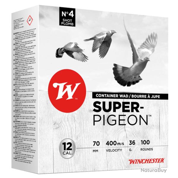 Winchester sp�cial Pigeon - Cal. 12/70 N�6 bte de 100