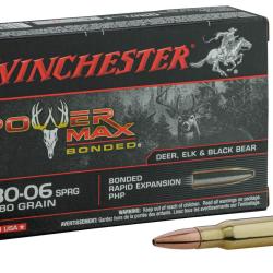 Winchester Cal. 30.06 Springfield 150gr Ballistic silvertip bte de 20