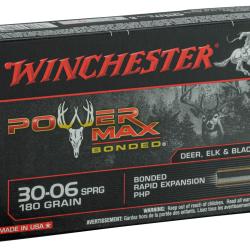Winchester Cal. 30.06 Springfield 150gr Power Max Bonded bte de 20