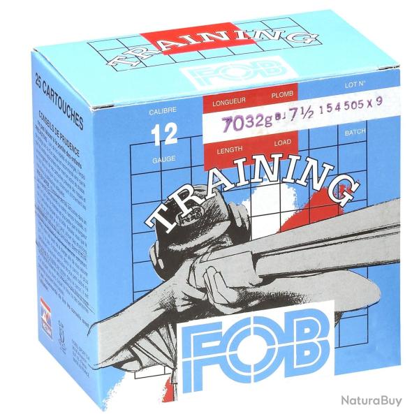 Cartouches Fob de sport Training Cal.12 70 bte de 25