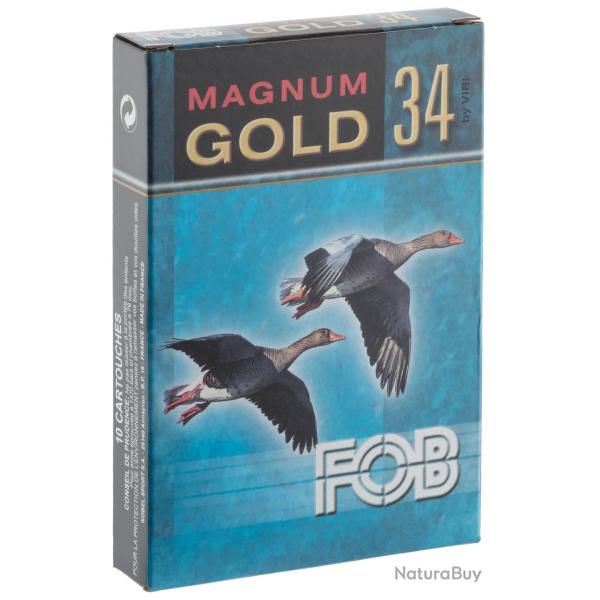Cartouches Fob Gold 34 Magnum - Cal. 20-76 N�6 bte de 10
