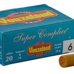 Cartouches Vouzelaud - Super Complice 70 - Cal. 20/70 N&deg;10 bte de 10
