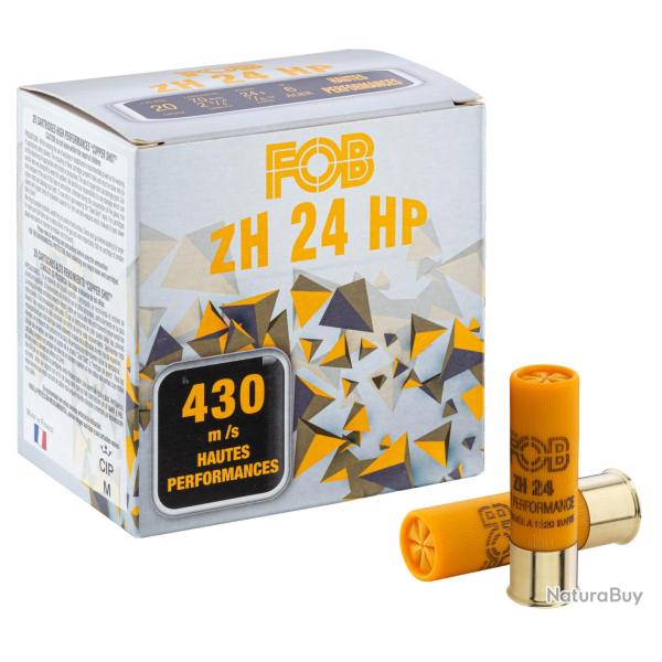Cartouches Fob ZH Acier haute performance Cal. 20 70 bte de 25