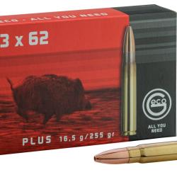 Geco 9.3 x 62 Plus Bullet 255G