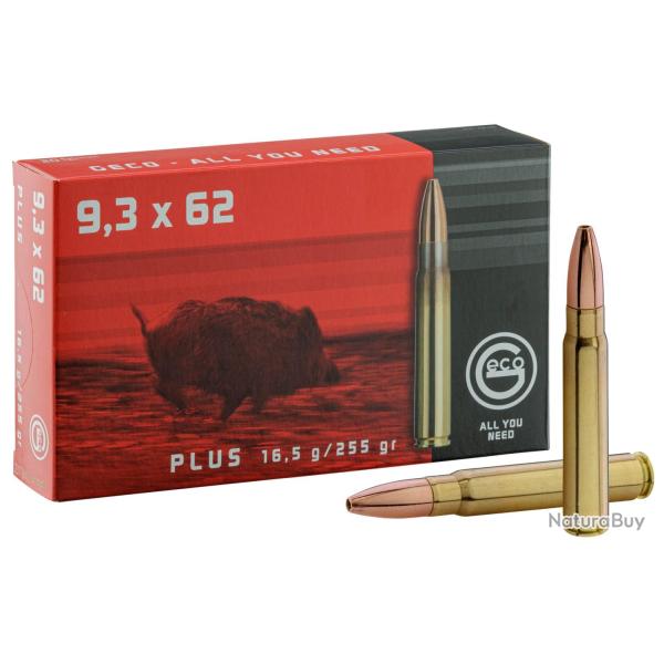 Geco 9.3 x 62 Plus Bullet 255G