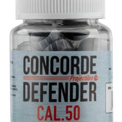 Cal. 50 - Billes de D&eacute;fense &agrave; ailettes caoutchouc - Pot de 30 munitions Sniper