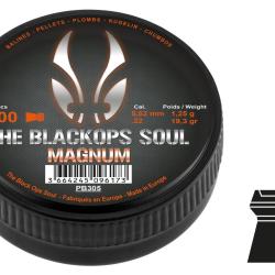 Plombs The Black Ops Soul MAGNUM Cal. 5,5 mm bte de 200