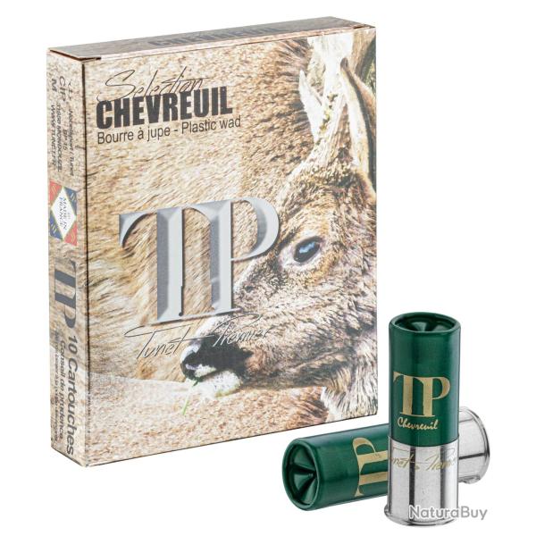 Cartouches TUNET TP Chevreuil 12 70 P1 38 g bte de 10
