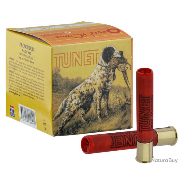 Cartouches TUNET Open 410 bourre � jupe 17 g bte de 25