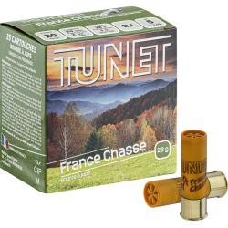 Cartouches TUNET France Chasse 20 70 bte de 25