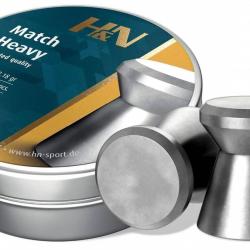 H&N 500 plombs 4.5mm Heavy Match 4.5 mm bte de 500