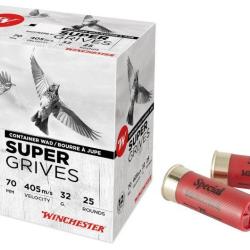 CARTOUCHES WINCHESTER SUPER GRIVES 12/70 32G PB10 X25