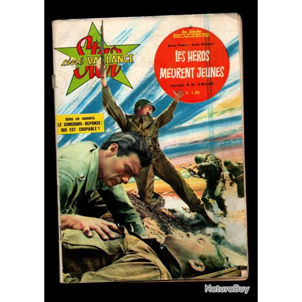 star cin� vaillance 38 roman photo les h�ros meurent jeunes 1963