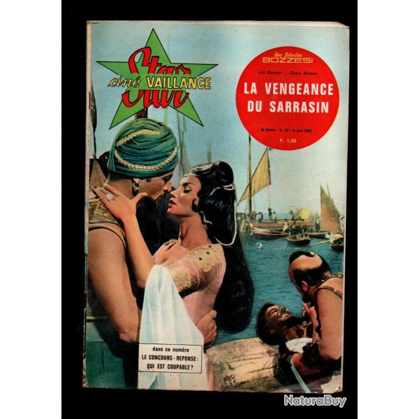 star cin� vaillance 44 roman photo la vengeance du sarrasin 1963 , lex barker , chelo alonzo